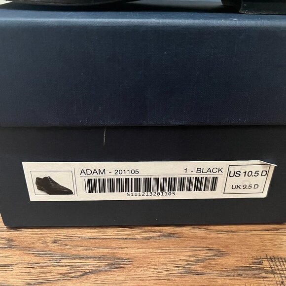 JACK ERWIN ADAM WINGTIP OXFORD BROGUE - MEN'S SZ 10.5 - Picture 7 of 7